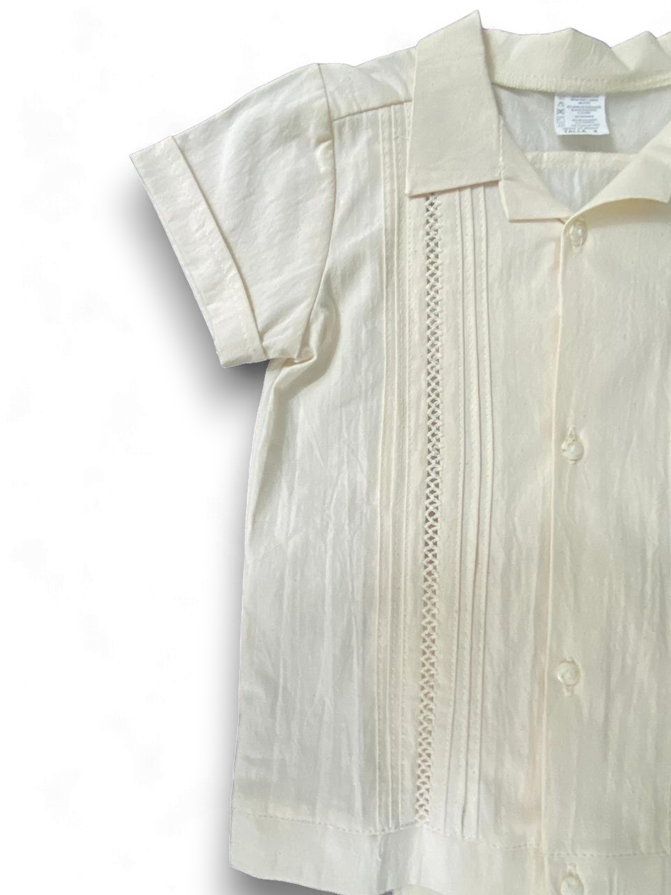 Conjunto guayabera 107 manta niño
