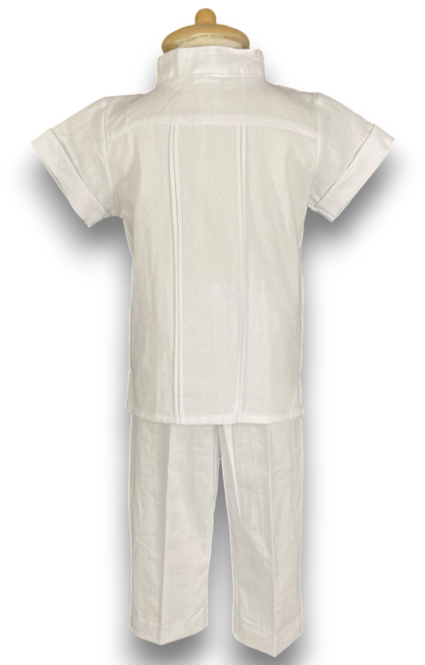 Conjunto guayabera 132 manta niño