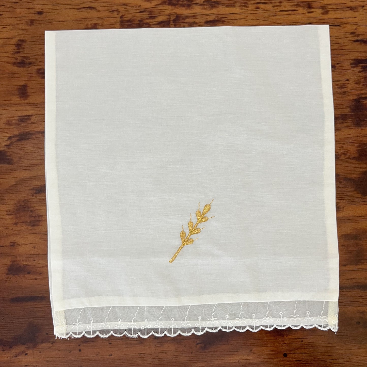 Sabana Bordada con Funda Bautizo Bebe