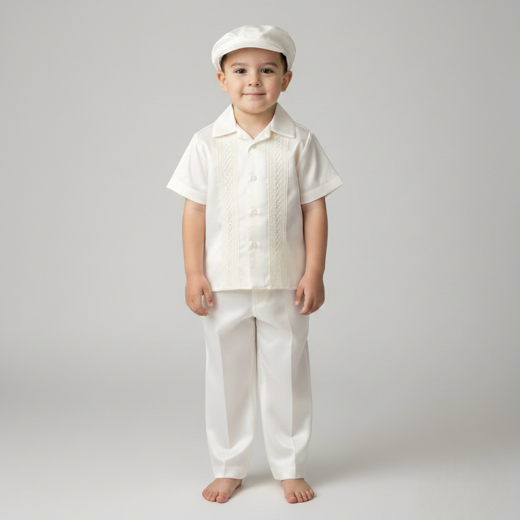 Conjunto Guayabera 58 niño bebe