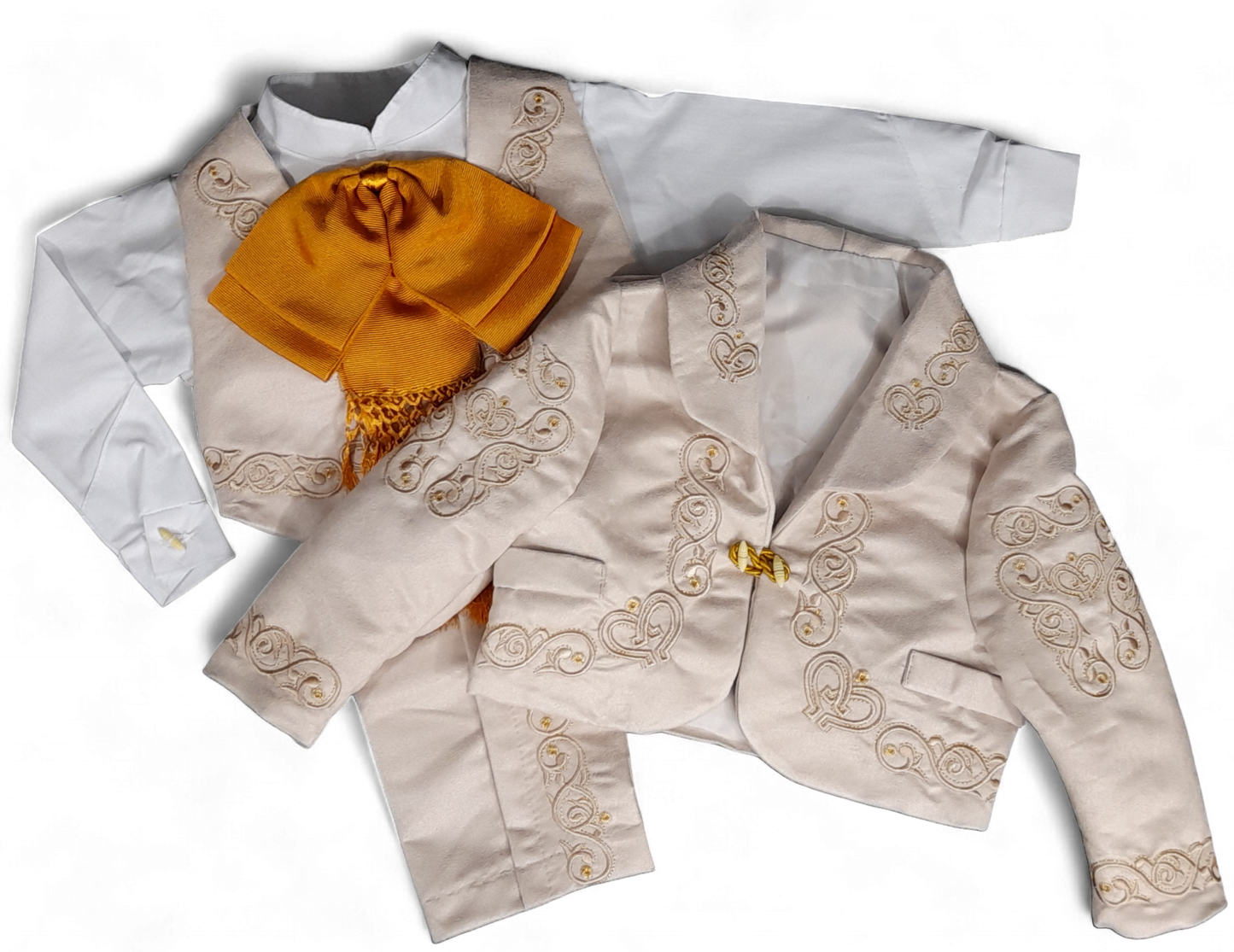 Traje Charro de Niño en Gamuza
