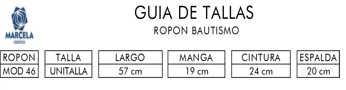 Ropon 46 Bautizo niño