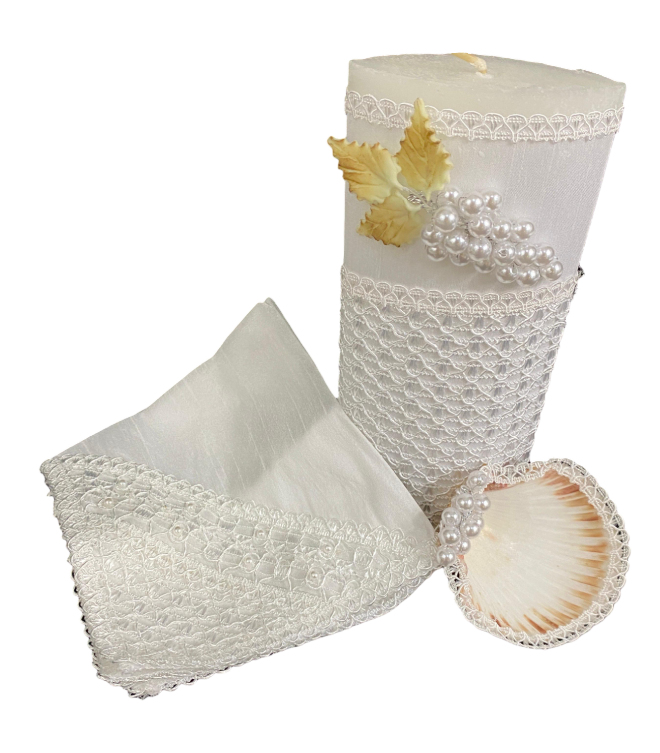 Ropon Bebe bombacho + kit bautizo niño