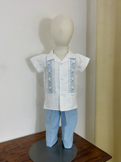 Conjunto Guayabera 115 Niño Bebe