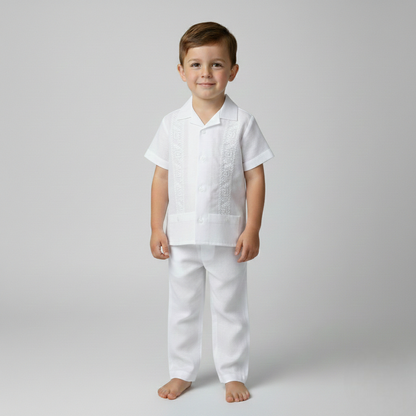 Conjunto Guayabera 115 Niño Bebe