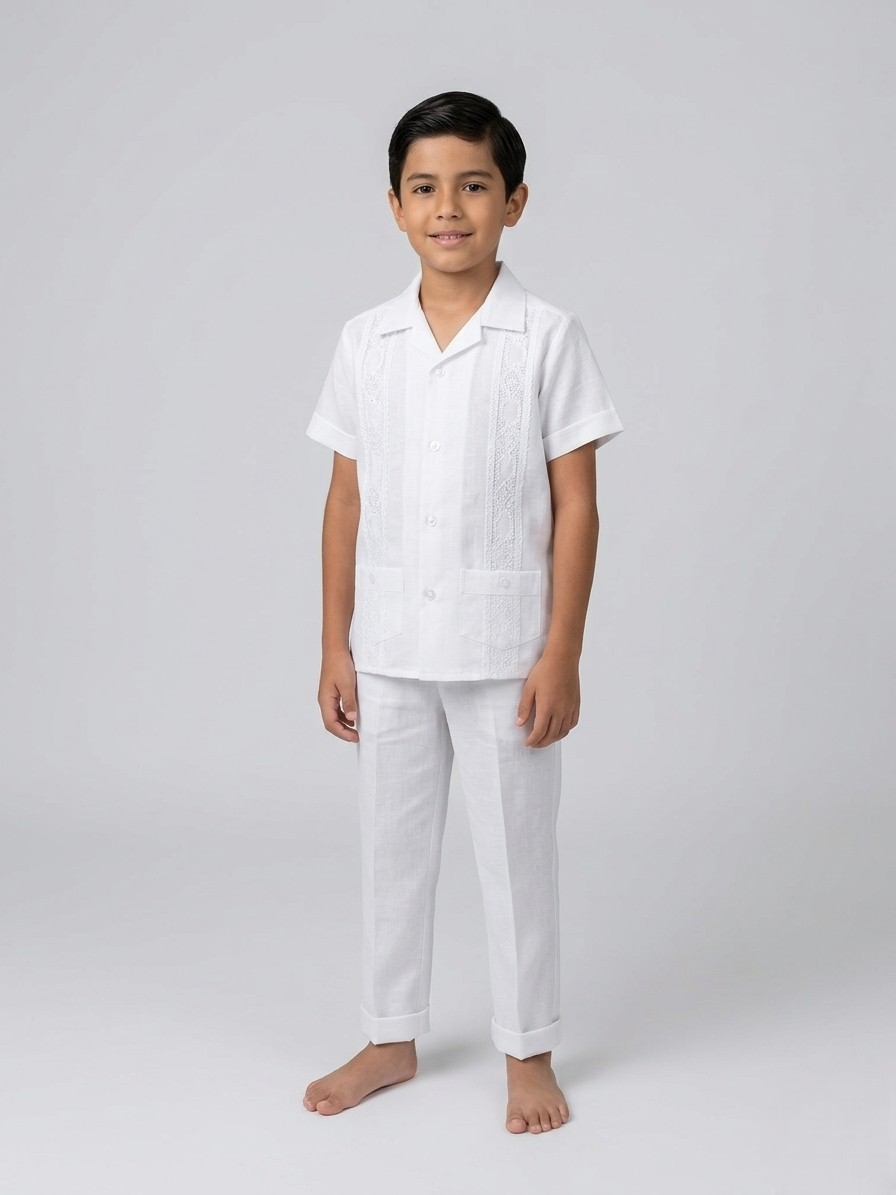 Conjunto Guayabera 115 Niño Bebe