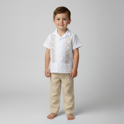 Conjunto Guayabera 115 Niño Bebe