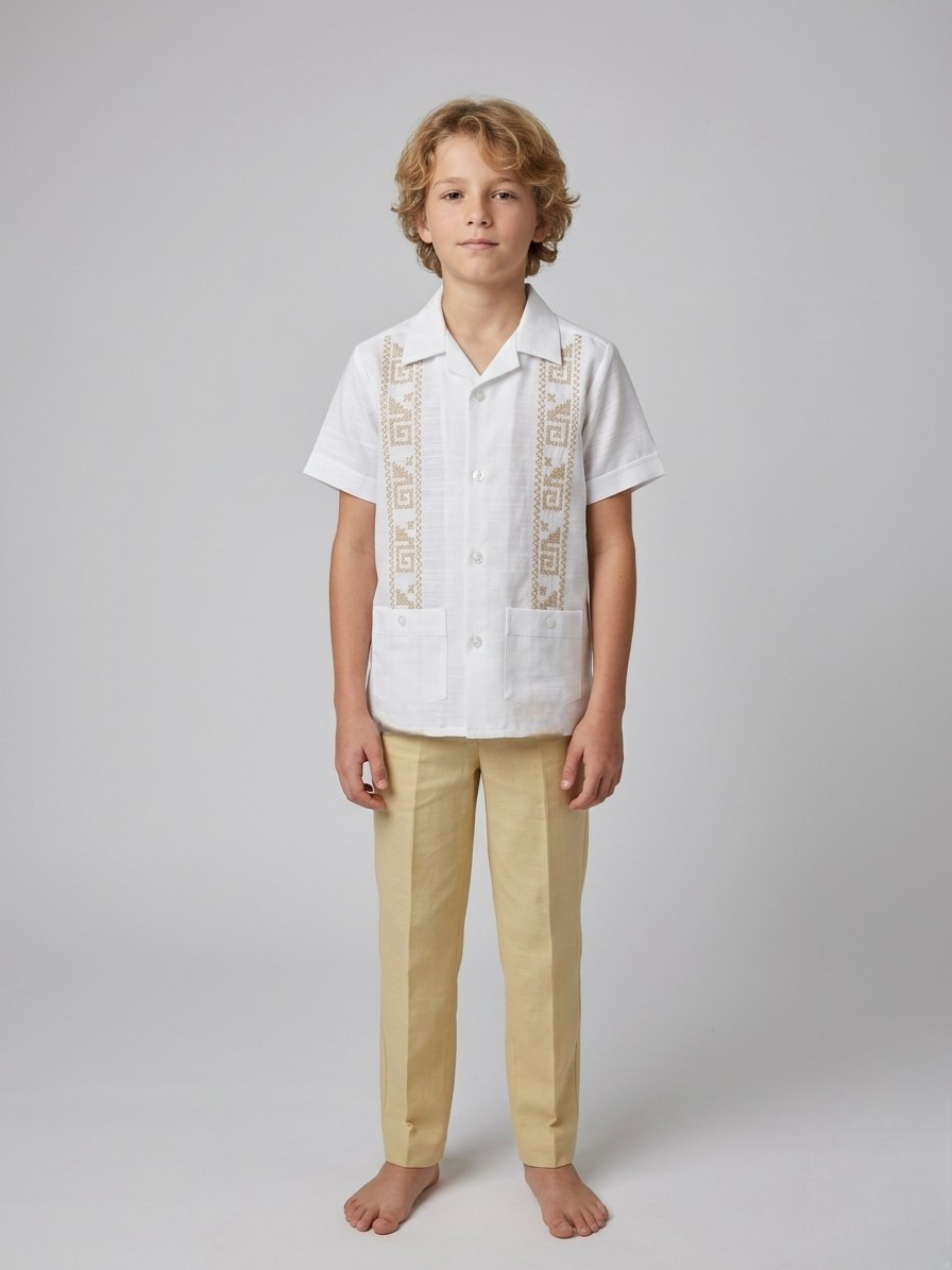Conjunto Guayabera 115 Niño Bebe