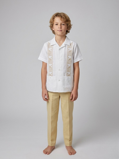 Conjunto Guayabera 115 Niño Bebe