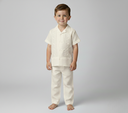 Conjunto Guayabera 115 Niño Bebe