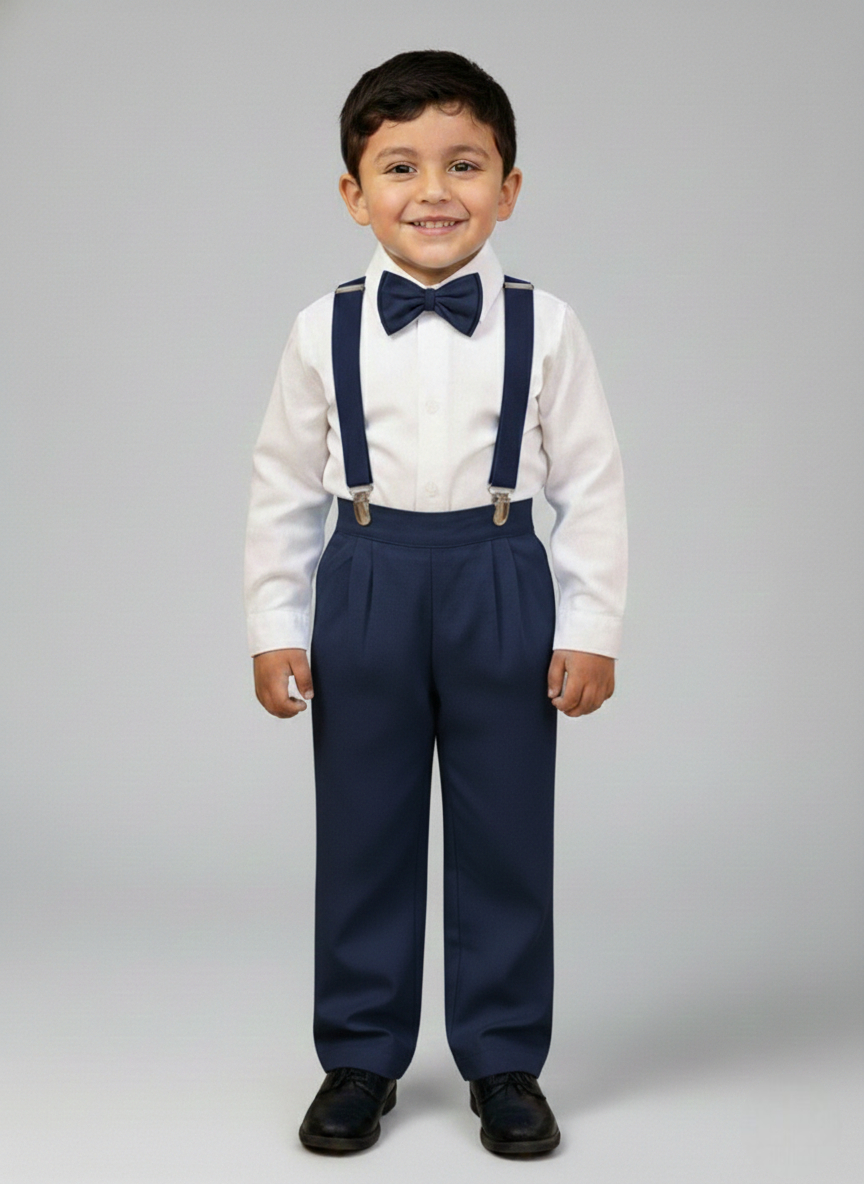 Conjunto Traje Tirantes Formal 117 Pantalón Niño