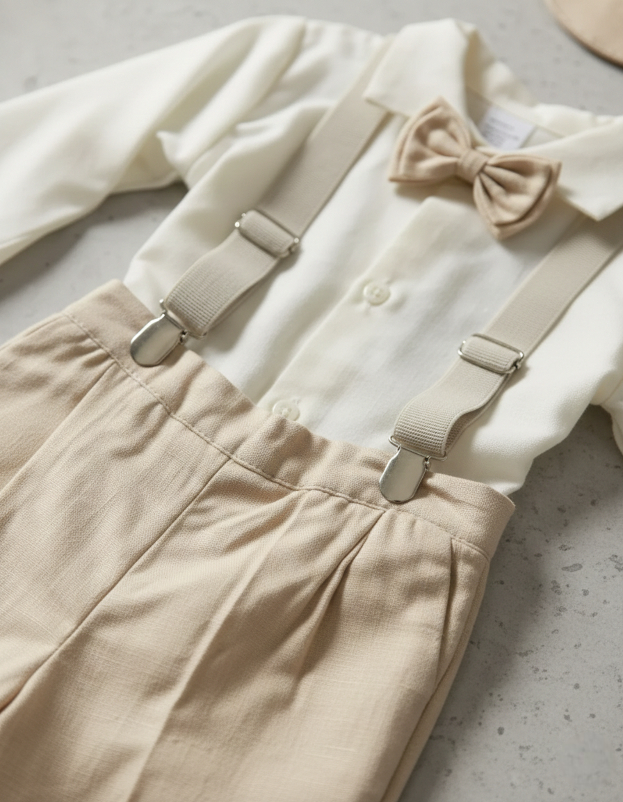 Conjunto Traje Tirantes Formal 117 Pantalón Niño