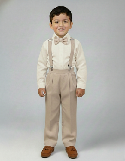 Conjunto Traje Tirantes Formal 117 Pantalón Niño