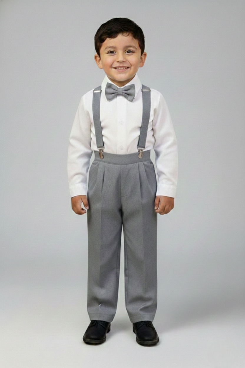Conjunto Traje Tirantes Formal 117 Pantalón Niño