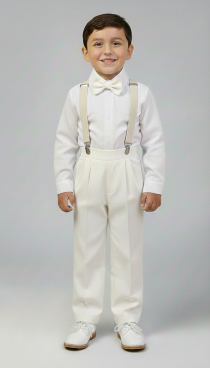 Conjunto Traje Tirantes Formal 117 Pantalón Niño
