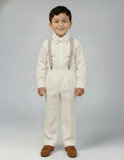 Conjunto Traje Tirantes Formal 117 Pantalón Niño