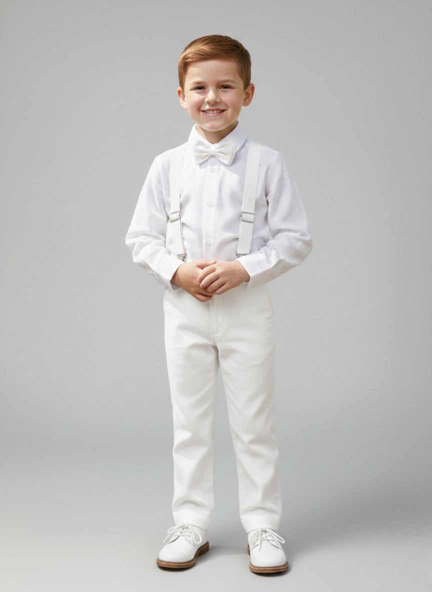 Conjunto Traje Tirantes Formal 117 Pantalón Niño