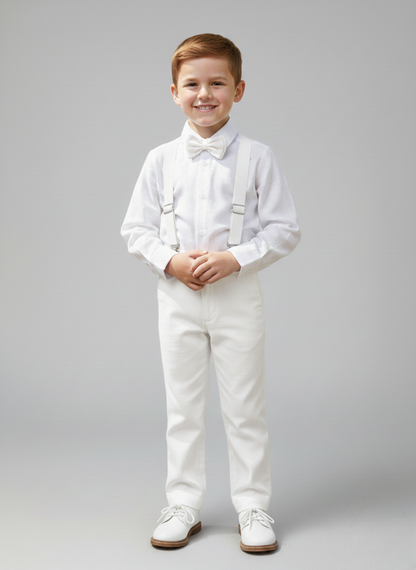 Conjunto Traje Tirantes Formal 117 Pantalón Niño