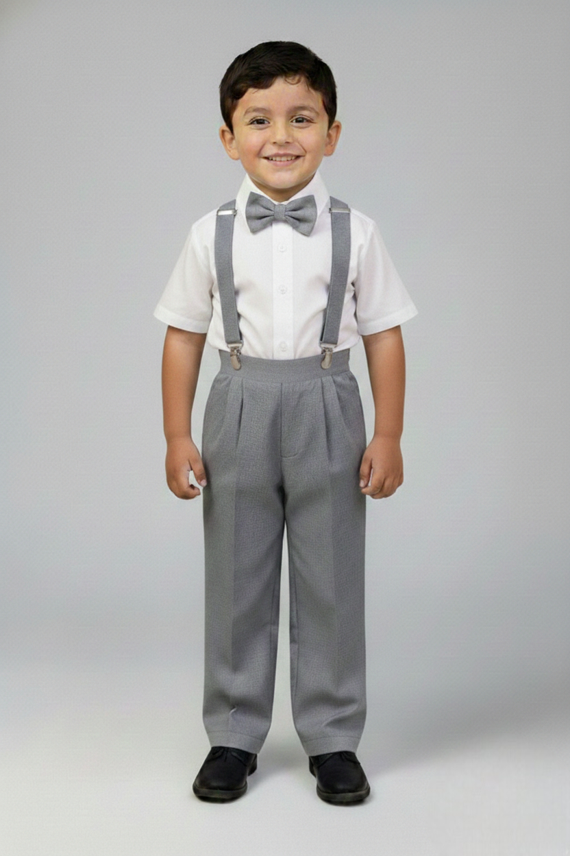Conjunto Traje Tirantes Formal 117 Pantalón Niño
