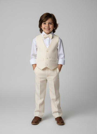 Conjunto Traje Formal con Chaleco 118 Niño bebe