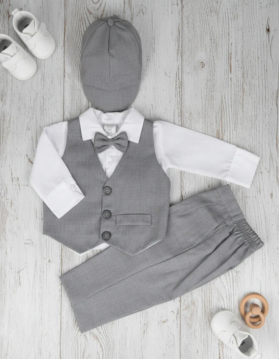 Conjunto Traje Formal con Chaleco 118 Niño bebe