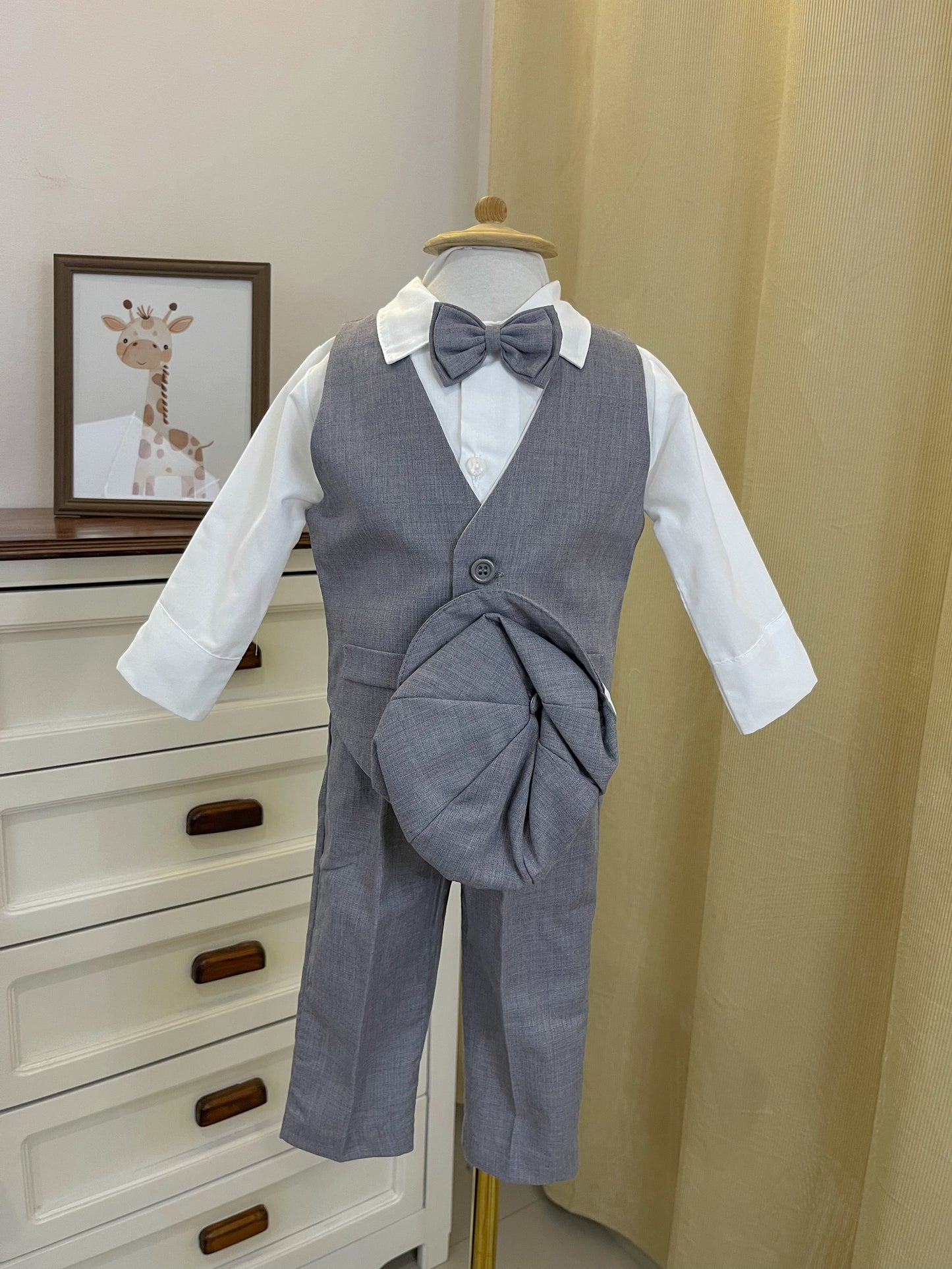 Conjunto Traje Formal con Chaleco 118 Niño bebe