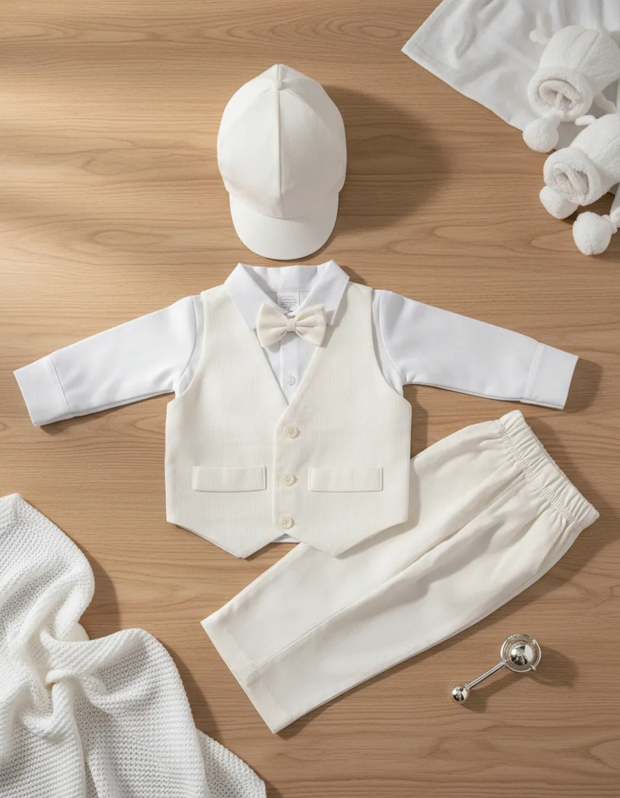 Conjunto Traje Formal con Chaleco 118 Niño bebe