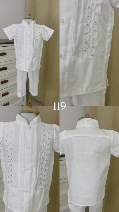 Conjunto Guayabera Bordado 119 Niño Bebe