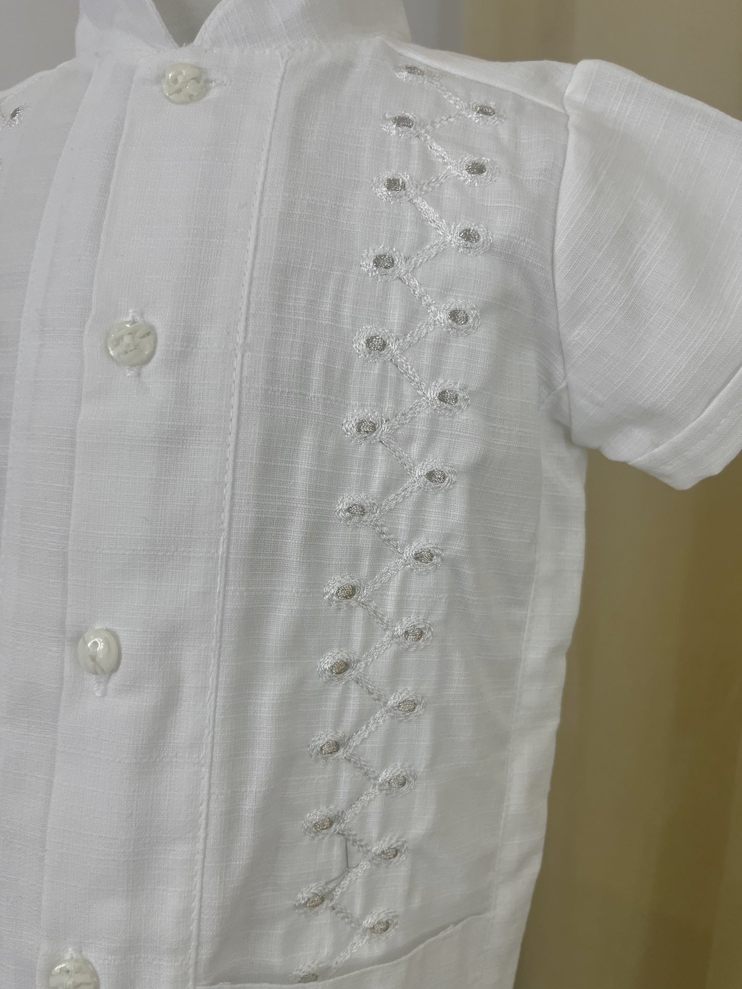 Conjunto Guayabera Bordado 119 Niño Bebe
