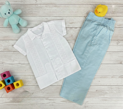Conjunto Guayabera 121 Niño Bebe
