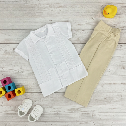 Conjunto Guayabera 121 Niño Bebe