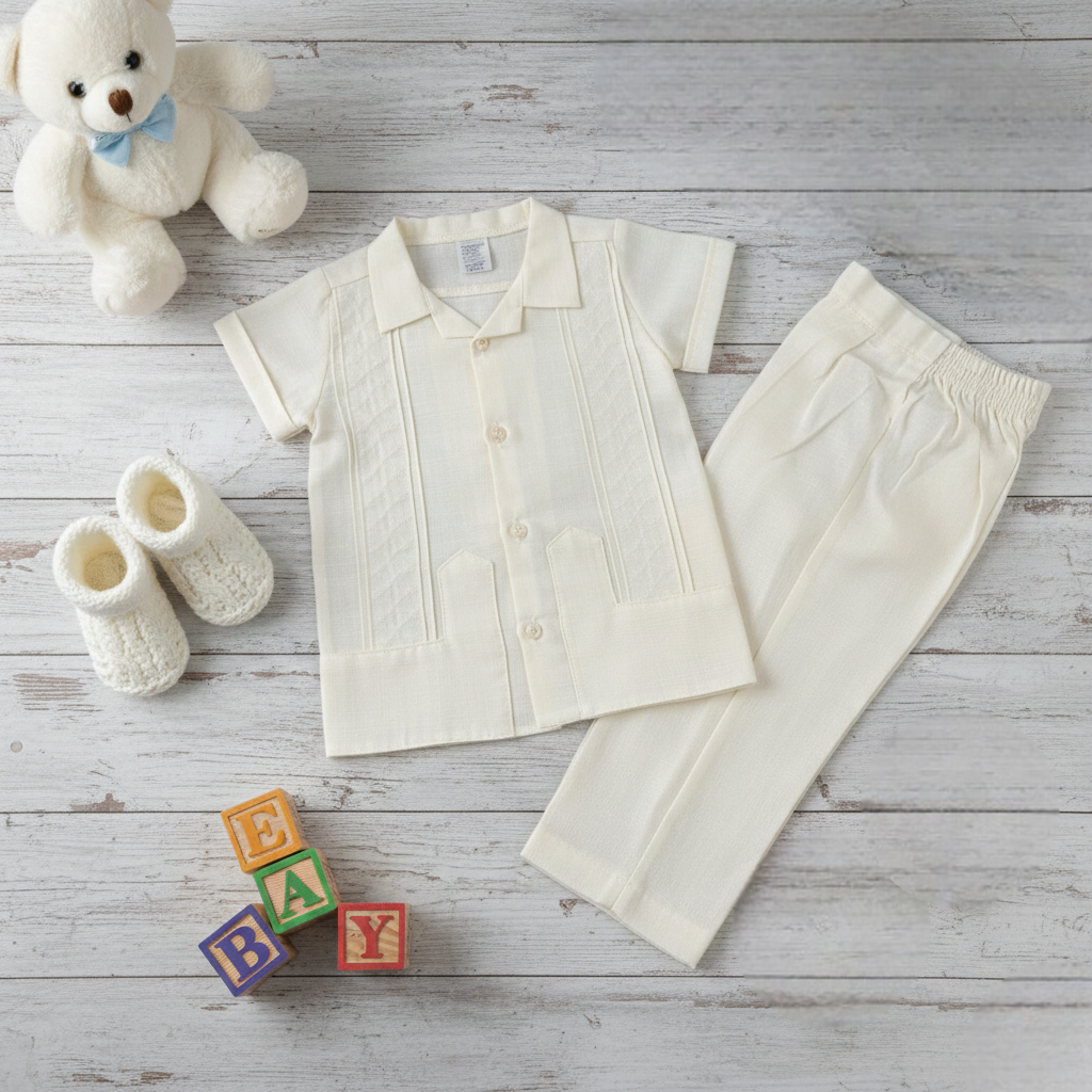 Conjunto Guayabera 121 Niño Bebe