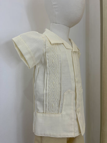 Conjunto Guayabera Bordado 125 niño bebe