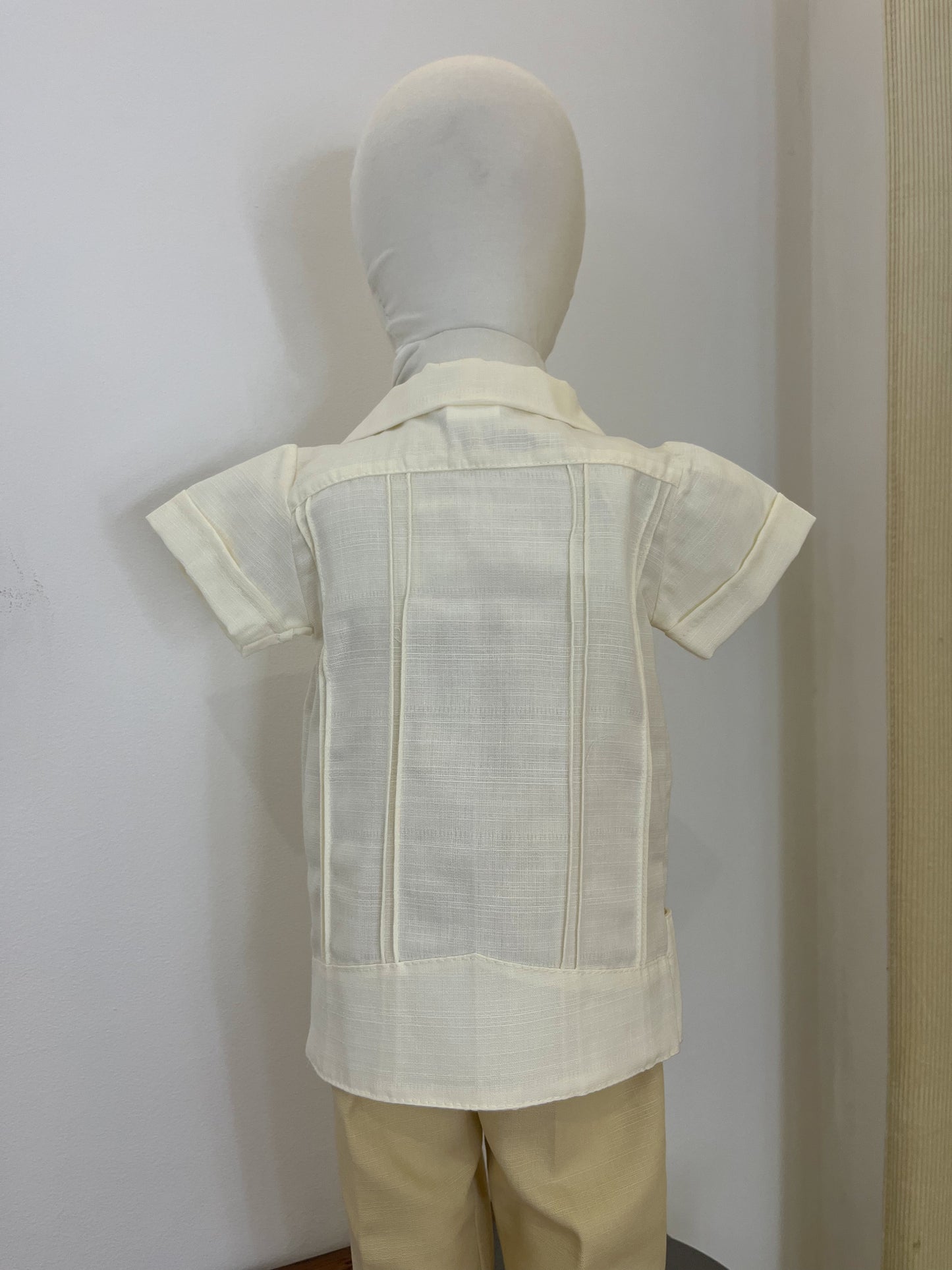 Conjunto Guayabera Bordado 125 niño bebe