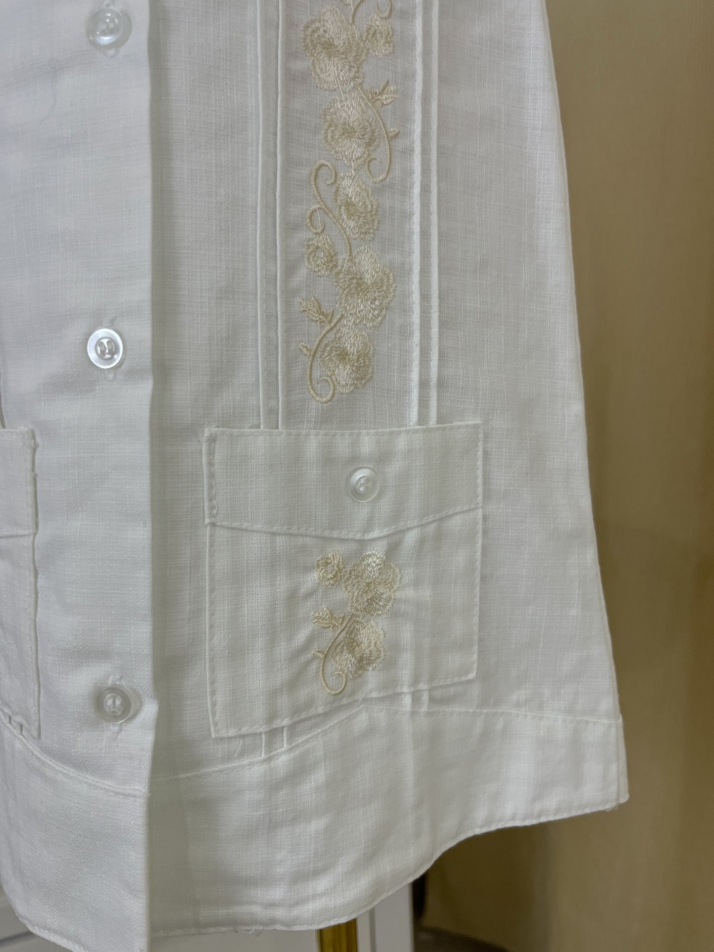 Vestido Guayabera Bordado 126 Niña Bebe