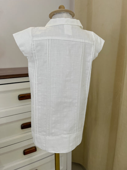 Vestido Guayabera Bordado 126 Niña Bebe