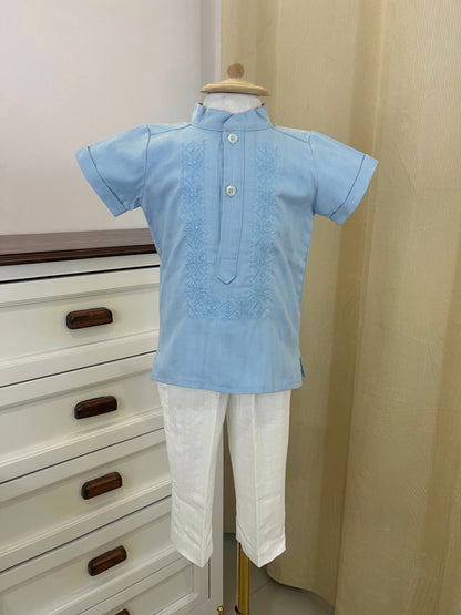 Conjunto Guayabera Bordado 129 Niño Bebe