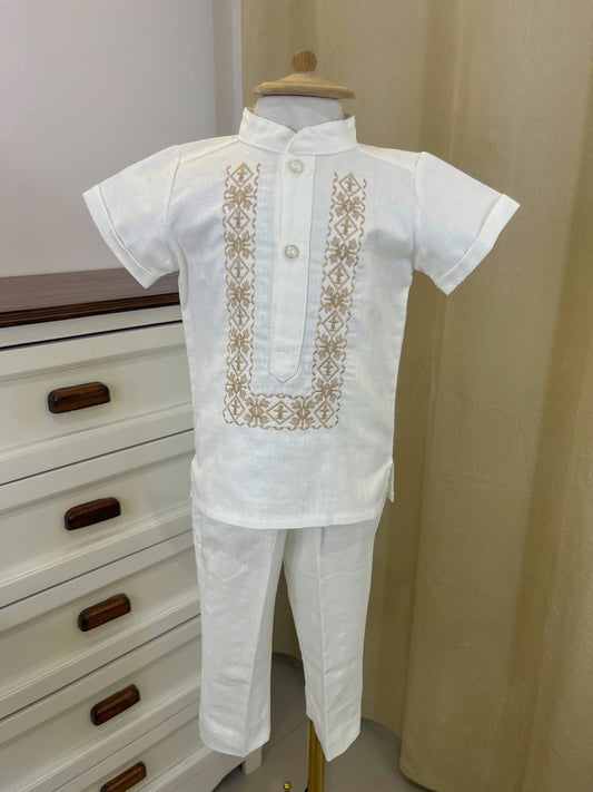 Conjunto Guayabera Bordado 129 Niño Bebe