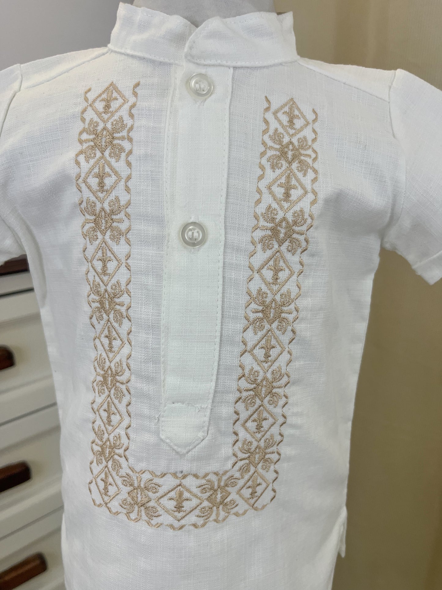 Conjunto Guayabera Bordado 129 Niño Bebe