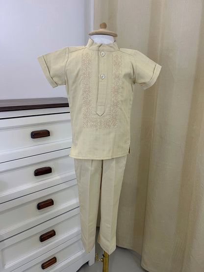 Conjunto Guayabera Bordado 129 Niño Bebe