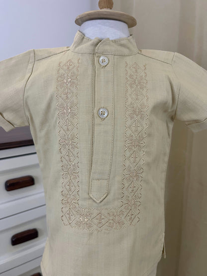 Conjunto Guayabera Bordado 129 Niño Bebe