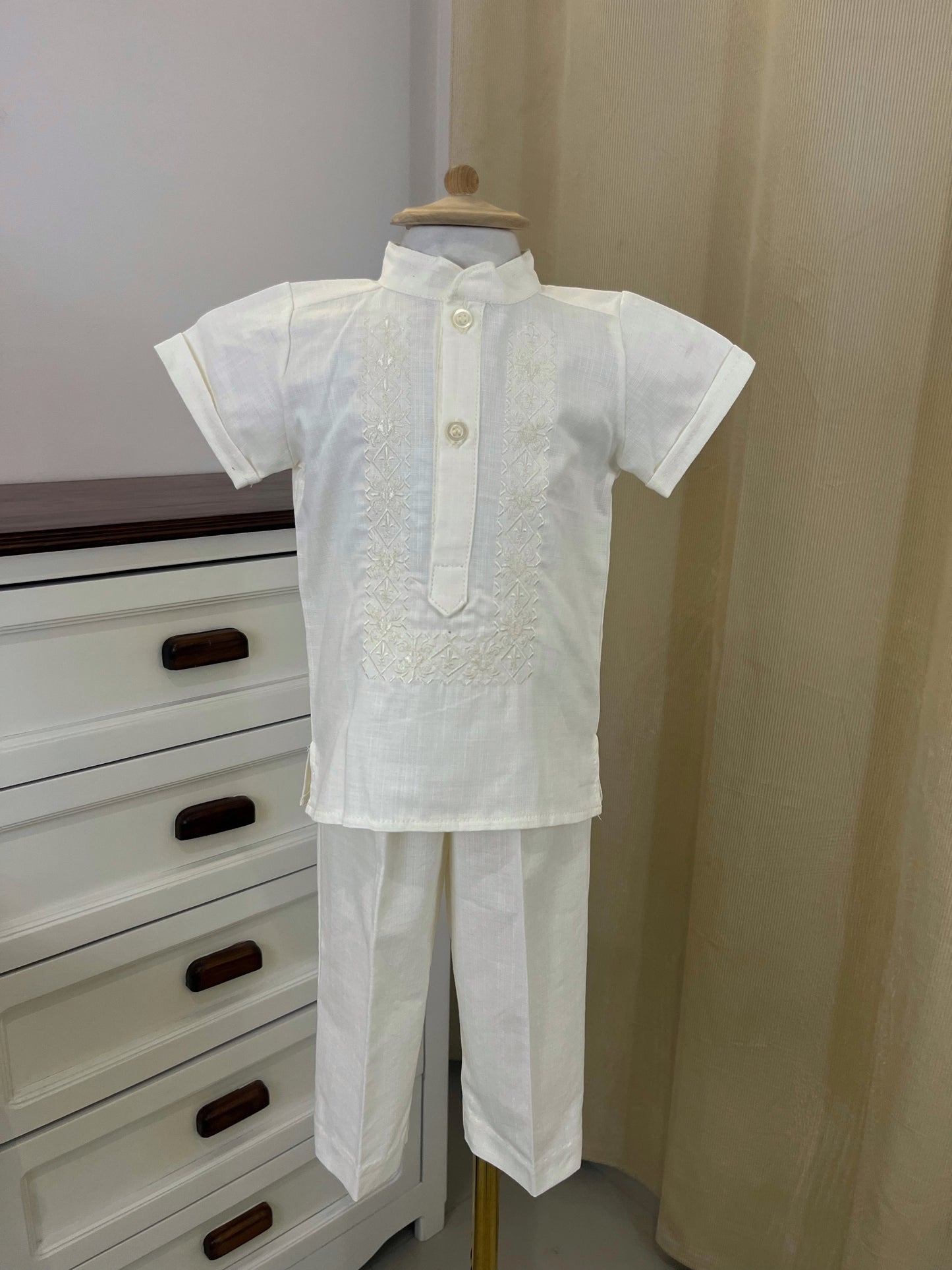 Conjunto Guayabera Bordado 129 Niño Bebe