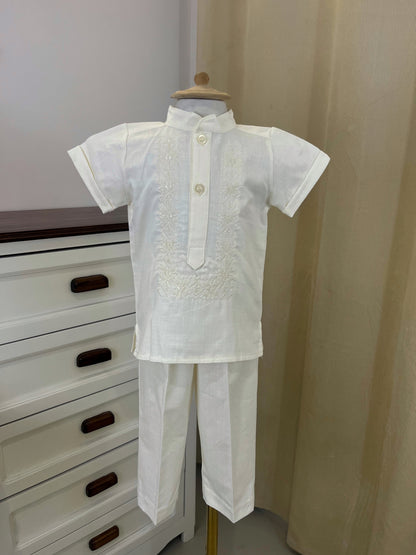Conjunto Guayabera Bordado 129 Niño Bebe