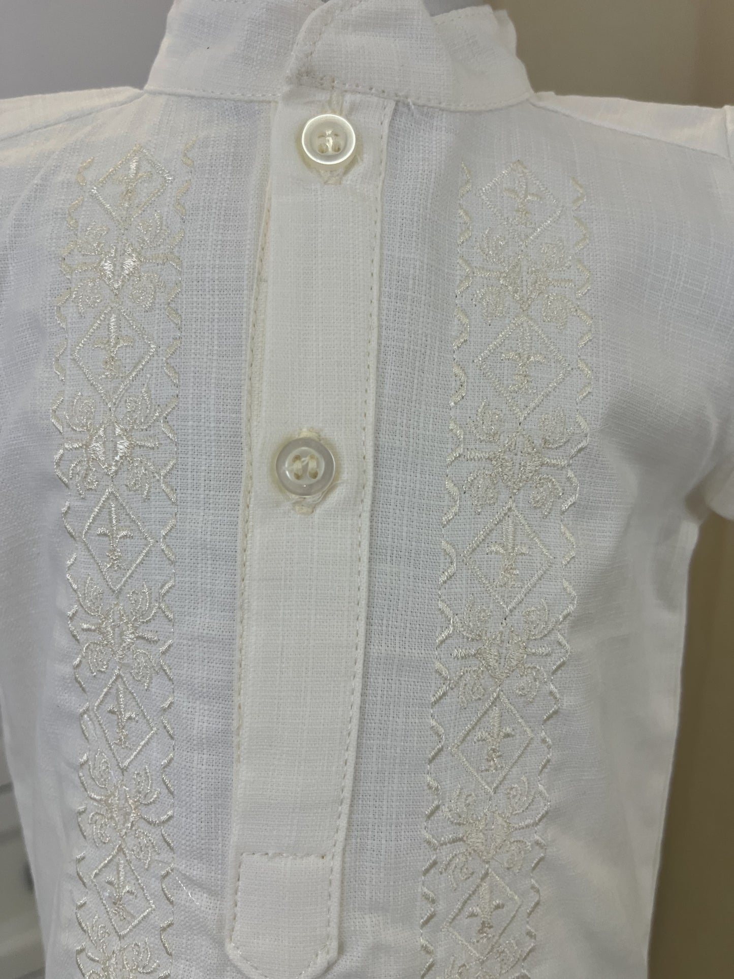Conjunto Guayabera Bordado 129 Niño Bebe