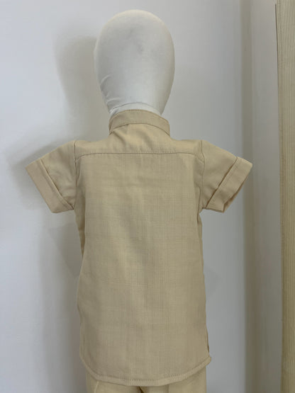 Conjunto Guayabera Bordada 130 niño bebe