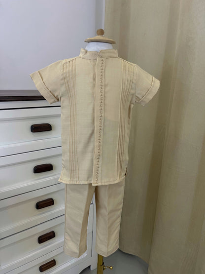 Conjunto Guayabera Bordado 131 Niño bebe