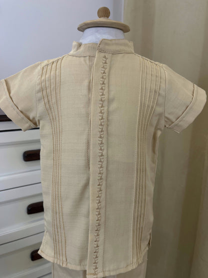 Conjunto Guayabera Bordado 131 Niño bebe