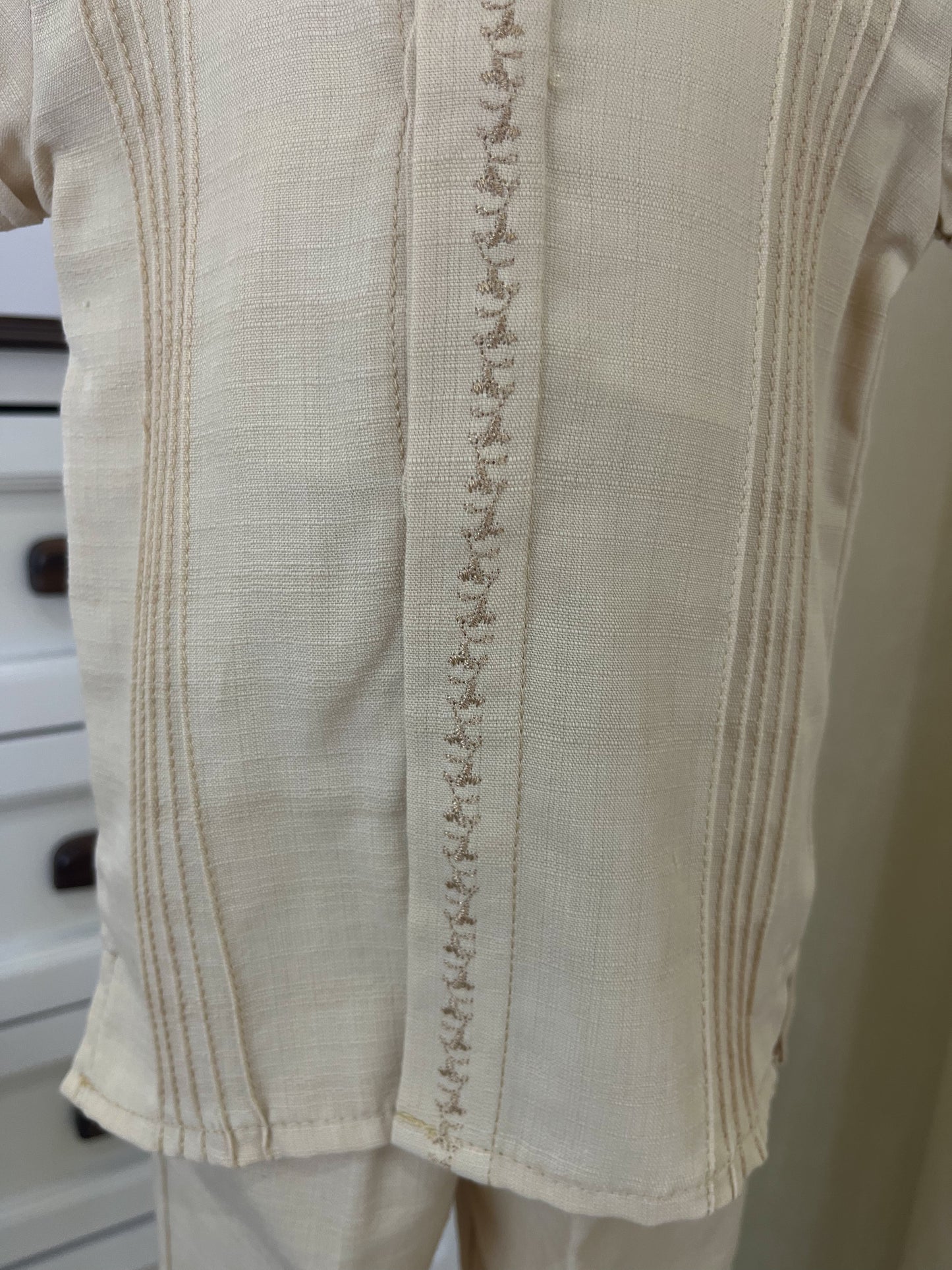 Conjunto Guayabera Bordado 131 Niño bebe
