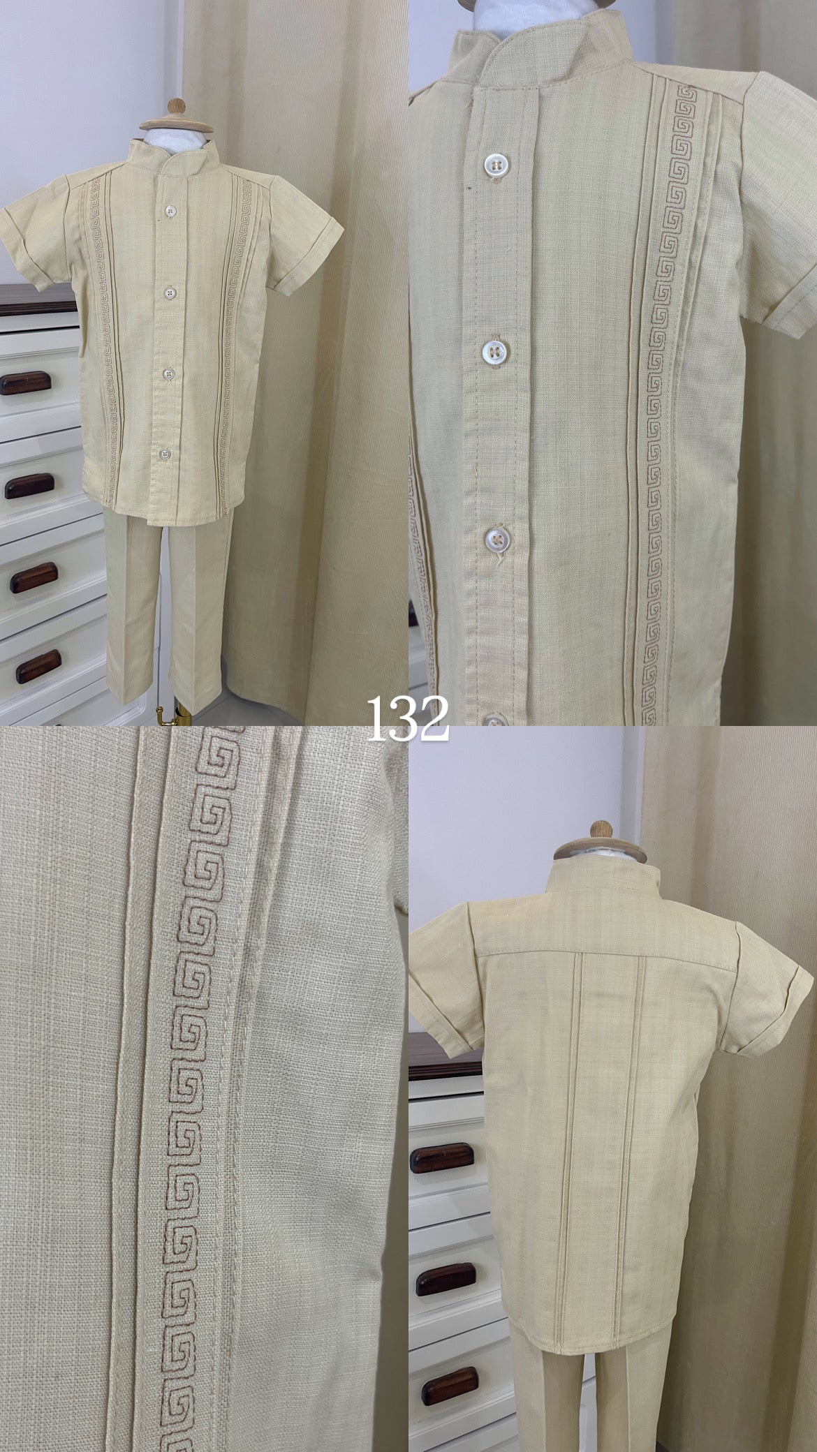 Conjunto Guayabera 132 Niño Bebe