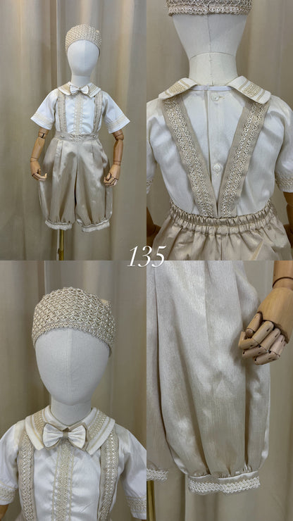 Conjunto Traje Bombacho Tirantes 135 Niño Bebe